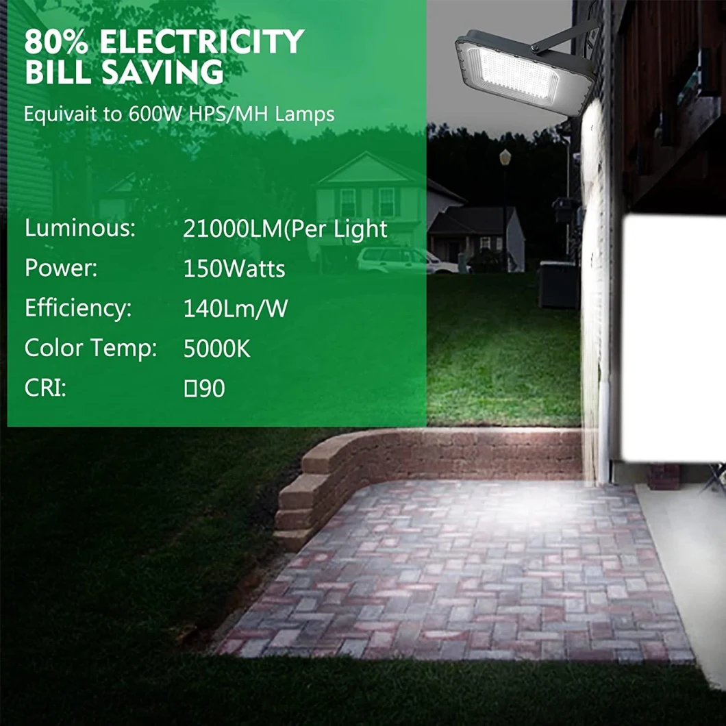 Ecomonical 50W 100W 150W 200W LED Floodlight IP65 Outdoor Fixtures Dob LED Flood Lights