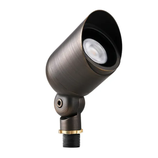 Latón LED Paisaje arriba Luminaria Jardín al aire libre MR16 Spot Light