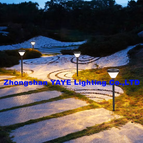 en Stock Pathway impermeable al aire libre luces de jardín LED luz solar moderna para jardín a la venta