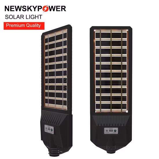 Farola solar LED ultradelgada para cancha de baloncesto y bádminton