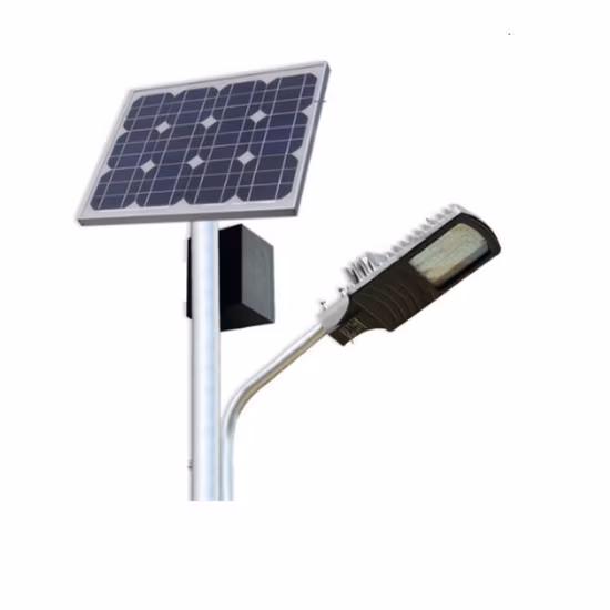 Hepu 40W, 50W, 60W, 80W Ventas calientes Altos lúmenes IP67 Sistema de alumbrado público Sistema de control a prueba de agua Luz de calle LED solar